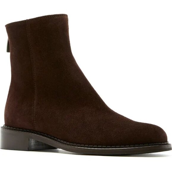 La CANADIENNE Shoes - La Canadienne Selina City Dry Waterproof Bootie Boots Size 5.5 Brown Suede NEW